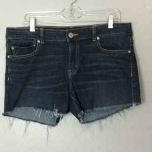American Eagle Outfitters Dark Blue Jean Shorts